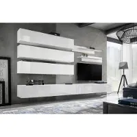 Xl Moebel Gmbh Designer Wohnzimmer Set Wand Regale Wohnwand Regal TV-Ständer Set 7tlg.