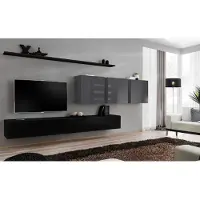 Xl Moebel Gmbh Design Wohnwand TV-Ständer 3x Wandschrank TV-Ständer Lowboard Einrichtung 7 tlg