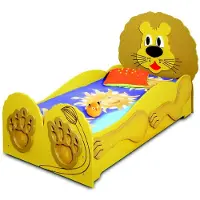 AEA Kinderbett Jugendbett Bett Betten Inkls Matratze Holzbett Tier Löwe Kindermöbel