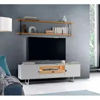 Xl Moebel Gmbh Wohnwand TV Wand Holz Modern Stil Regal Wohnzimmer Möbel rtv tv Ständer