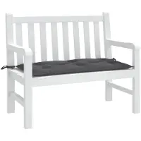 vidaXL Gartenbank-Auflage Anthrazit 100x50x7 cm Oxford-Gewebe