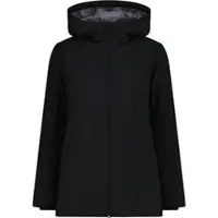 CMP Zip Damen Isolationsjacke schwarz Größe S Lifestyle Wasserabweisend