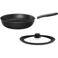Fiskars Kitch'n Bratpfanne 28 cm mit Silikondeckel