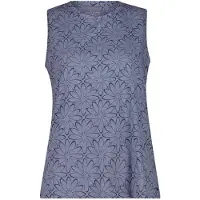CMP - Women's Top Floral - Top Gr 48 grau
