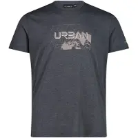 CMP MAN T-shirt antracite mel-tortora (44UV) 54