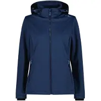 CMP Softshelljacke mit abnehmbarer Kapuze Damen