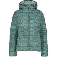 CMP Damen Winterjacke WOMAN JACKET ZIP HOOD 35K3506P-15ZU 34 - Jade/Trek Green - 34