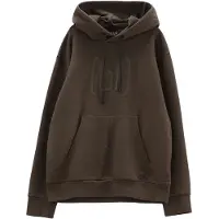 CMP - Sweater Fix Hood - Hoodie Gr L braun/schwarz