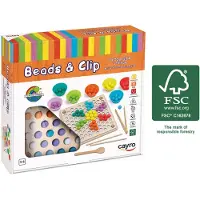 Cayro Beads And Clip Montessori Pädagogisches Spielzeug