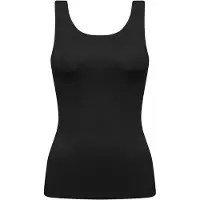 Lisca Unterhemd "2er Pack Top Everyday", Damen, Gr. XXL, N-Gr, schwarz, Obermaterial: 86% Baumwolle CO. 14% Elasthan EL., Unterhemden Unterhemd