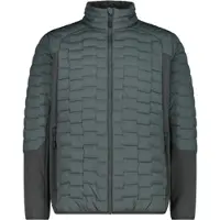 CMP Hybrid Herren Kunstfaserjacke grau Größe XL Trekking Wasserabweisend Wasserabweisend