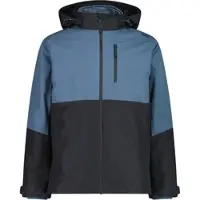 CMP Zip 2in1 Herren Doppeljacke blau Größe S Trekking Wasserdicht