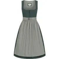 Nübler Midi Dirndl Petra in Grün | Gr.: 38