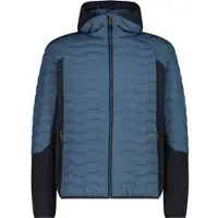 CMP Hybrid Herren Kunstfaserjacke blau Größe S Trekking Wasserabweisend Wasserabweisend