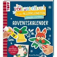 Sonstige Verlage Das Adventskalender-Verbastelbuch für die Allerkleinsten. Schneiden und Kleben. Türkranz