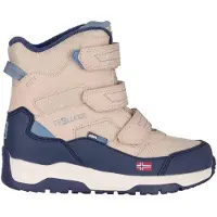 TROLLKIDS - Kid's Lofoten Winter Boots XTS - Winterschuhe Gr 33 beige/blau