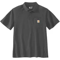 Carhartt Loose Polo carbon heather (CRH) L REG