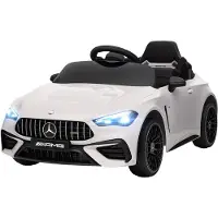 AIYAPLAY Kinder Elektroauto 2x12V Kinderauto mit Musik, MP3, Sanftem Start/Stopp