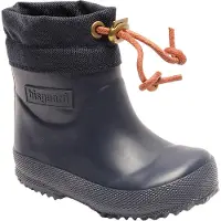 Bisgaard 5714163384642, Stiefel, Kind, Blau, Breite Passform, Schnürverschluss, Gummi