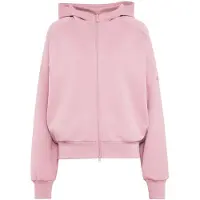 Adidas - Women's Soft Lux Full-Zip Hoodie - Hoodie Gr XL rosa