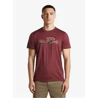 Icebreaker - Merino 150 Tech Lite S/S Tee Transportage - Merinoshirt Gr XL rot