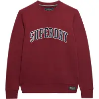 Superdry für Herren. M2014590A Rotes Sweatshirt ?Athletic Applique Relaxed? (XL), Lässig, Kastanienbraun, Baumwolle