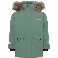Didriksons Bjärven 5, Parka, Kinder, dunkelgrün