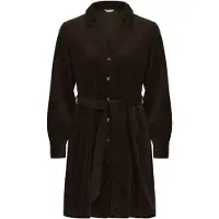 Culture Midikleid "Damen Kleid CUkalla", Damen, Gr. XS, N-Gr, braun (coffee bean), Obermaterial: 100% Baumwolle CO., Kleider Midikleid