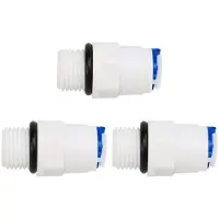 Sonstiges Wasserfilter Anschlussadapter Gerade 1/4" BSP Male - 1/4" Schlauch OD POM