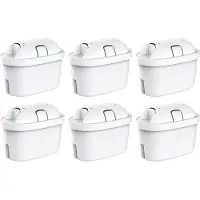 Sonstiges Wasserfilter Kartuschen 6er-Pack, Kompatibel mit BRITA MAXTRA PRO, Ersatzfilter für Wasserfilter-Kannen, reduziert Chlor, Kalk, Metalle 6 Stück