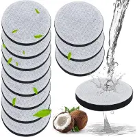 Sonstiges Wasserfilter MicroDisc 12er Set für Brita Fill & Go Vital, reduziert Chlor, PFAS, Geschmacksstoffe