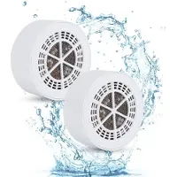Gugxiom Badewannenwasserfilter 8 Stufen 2.500 Gallonen BPA Frei 2er Set