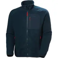 Helly Hansen für Herren. 49460 Panorama Pile Block Fleecejacke marineblau (S), Lässig, Polyester