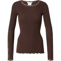Rosemunde Longsleeve "Bernadine", Damen, Gr. XS, braun (mole), Obermaterial: 100% Baumwolle, unifarben, hüftlang, Rundhals, Shirts Longsleeve