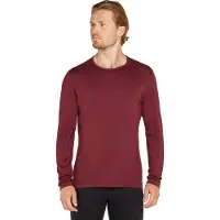 Icebreaker Unterhemd Herren 200 Oasis LS Crewe Port-S