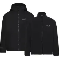 Jack Wolfskin - Kid's Iceland 3in1 Jacket - Doppeljacke Gr 140 schwarz