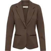 Fransa Blusenblazer "Damen Blazer FRZABLAZER", Damen, Gr. XS, rot (hot fudge), Obermaterial: 74% Polyester PES. 22% Viskose CV. 4% Elasthan EL., Blazer Blusenblazer