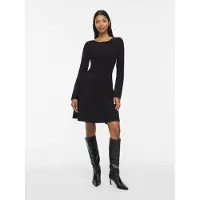 Vila Vivaluni Kurzes Strickkleid