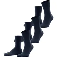 Falke Socken "Run", Kinder, Gr. 39-41, blau (6120, marine), Obermaterial: 75% Baumwolle, 25% Polyamid, unifarben, Socken Socken
