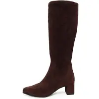 Caprice Women Long Boot Heel Textil, braun, 37