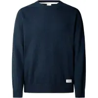 Pepe Jeans für Herren. PM7000106 Marineblauer André Rundhalspullover (S), Lässig, Baumwolle
