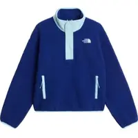 The North Face Womens Cragmont Snap 1/2 Fleece Jacket bold blue/glacier (UE6) XS