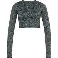 Adidas - Women's Primelift WO Snake Twist Reversible L/S - Longsleeve Gr XS grau