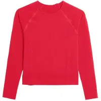 Armedangels - Women's Seamless Longsleeve - Yogashirt Gr XL rot