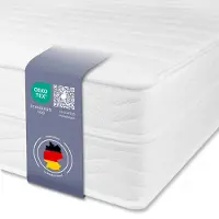CPT Ergonomische 7-Zonen Kaltschaummatratze - 80 x 200 cm - 19 cm - H2 - Träumegut24