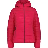 CMP Woman Padded Jacket FIX Hood carminio (C839) 40