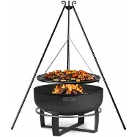 Cookking Schwenkgrill Set Viking 3 mit Feuerschale, Dreibein und Grillrost
