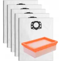 AFC Staubbeutel-Set mit Filter für Kärcher WD4/5/6 MV4/5/6 Premium