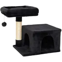Merkloos Katzenbaum mit Höhle und Spielball - 50 cm hoch