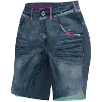 Crazy Damen Fahrradhose Short Wonder Magic Blau M
